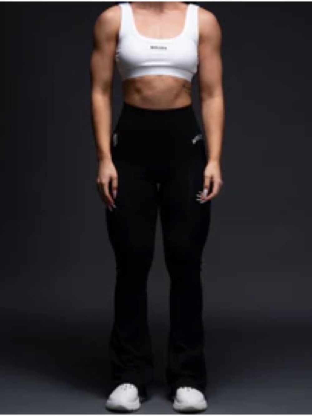 Darc Sport Loyalty "Everson Seamless" Gracie Flare Scrunch Leggings in Black
